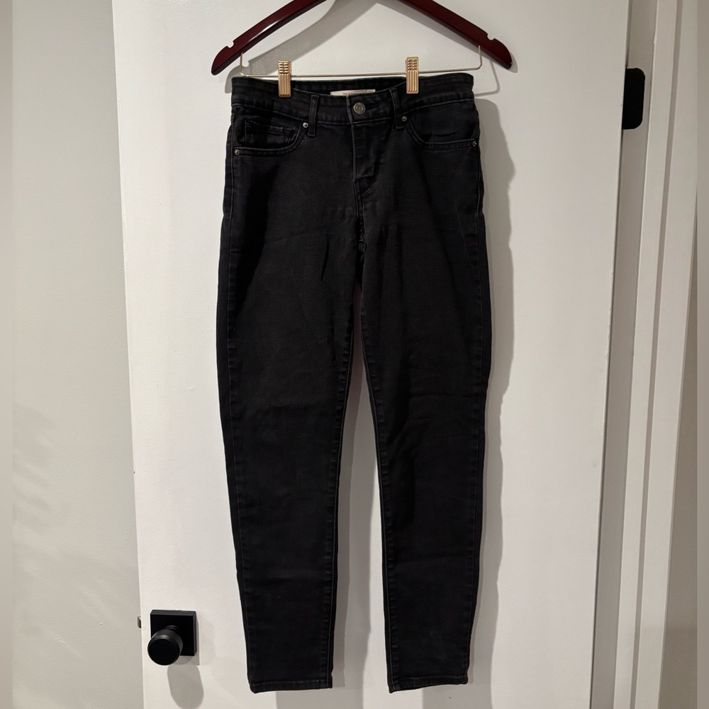 Levi's 711 Women's Black Skinny Jeans